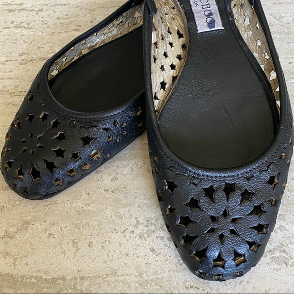 Jimmy Choo Shoes - Jimmy Choo star spangled flats size 8M ⭐️